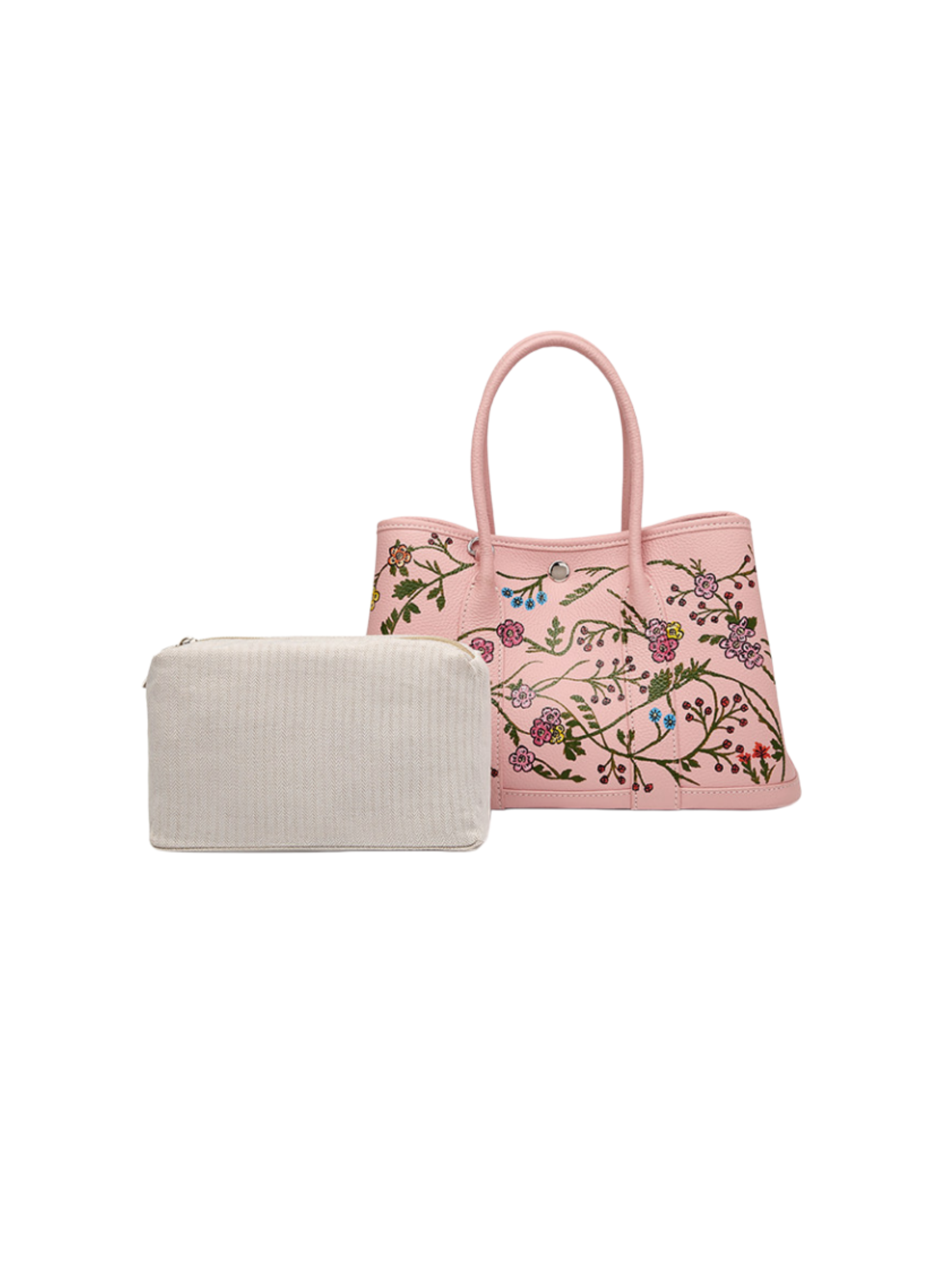 Flower Small Hobo Bag In Pink